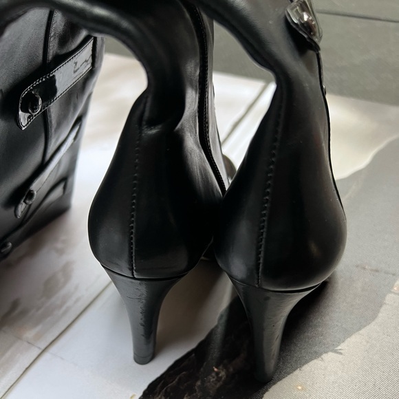 Franco Sarto Legion cadet heeled leather boots - Picture 11 of 11